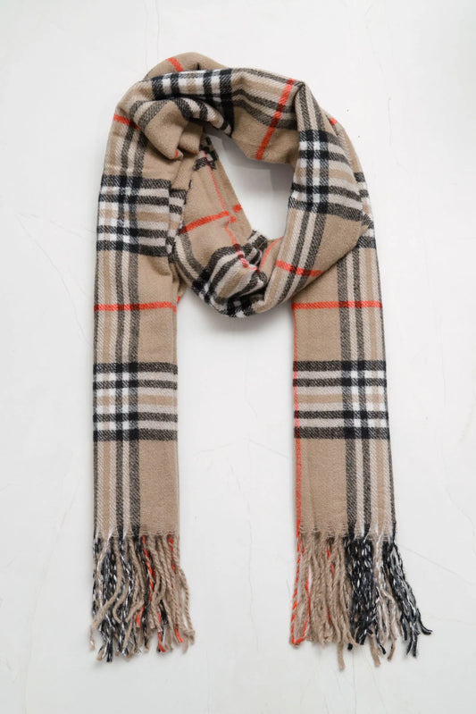 Cachecol feminino elegante para looks de inverno